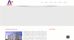 Desktop Screenshot of abodeinfra.com
